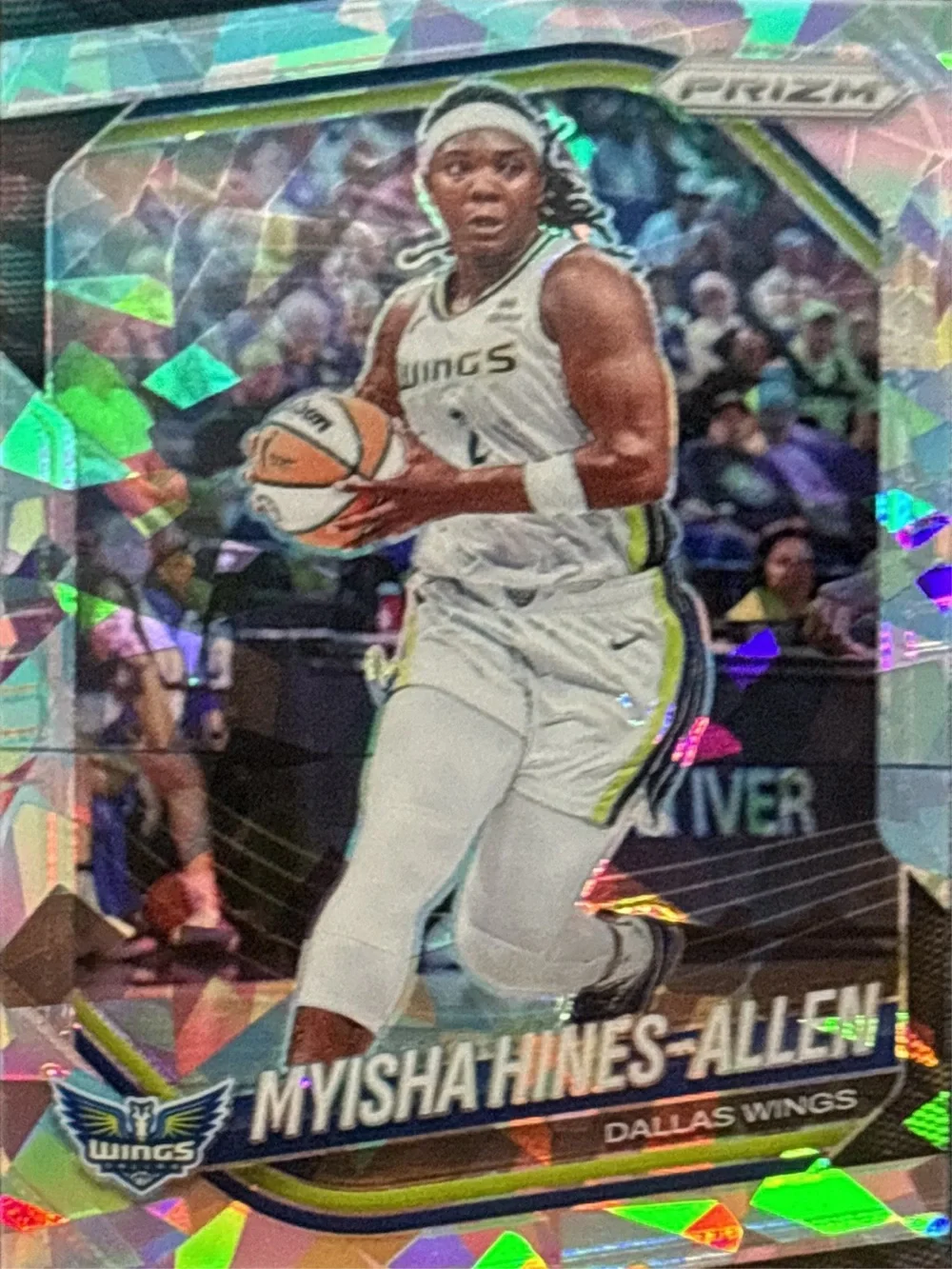 Panini Prizm Myisha Hines-Allen Basketball Card - Rainbow Rizm